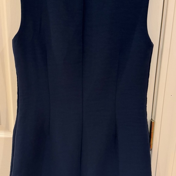 Women’s size medium Abercrombie & Fitch navy blue Mara mini vest dress - Picture 9 of 12